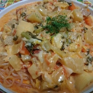 白滝トマトパスタ Shirataki pasta